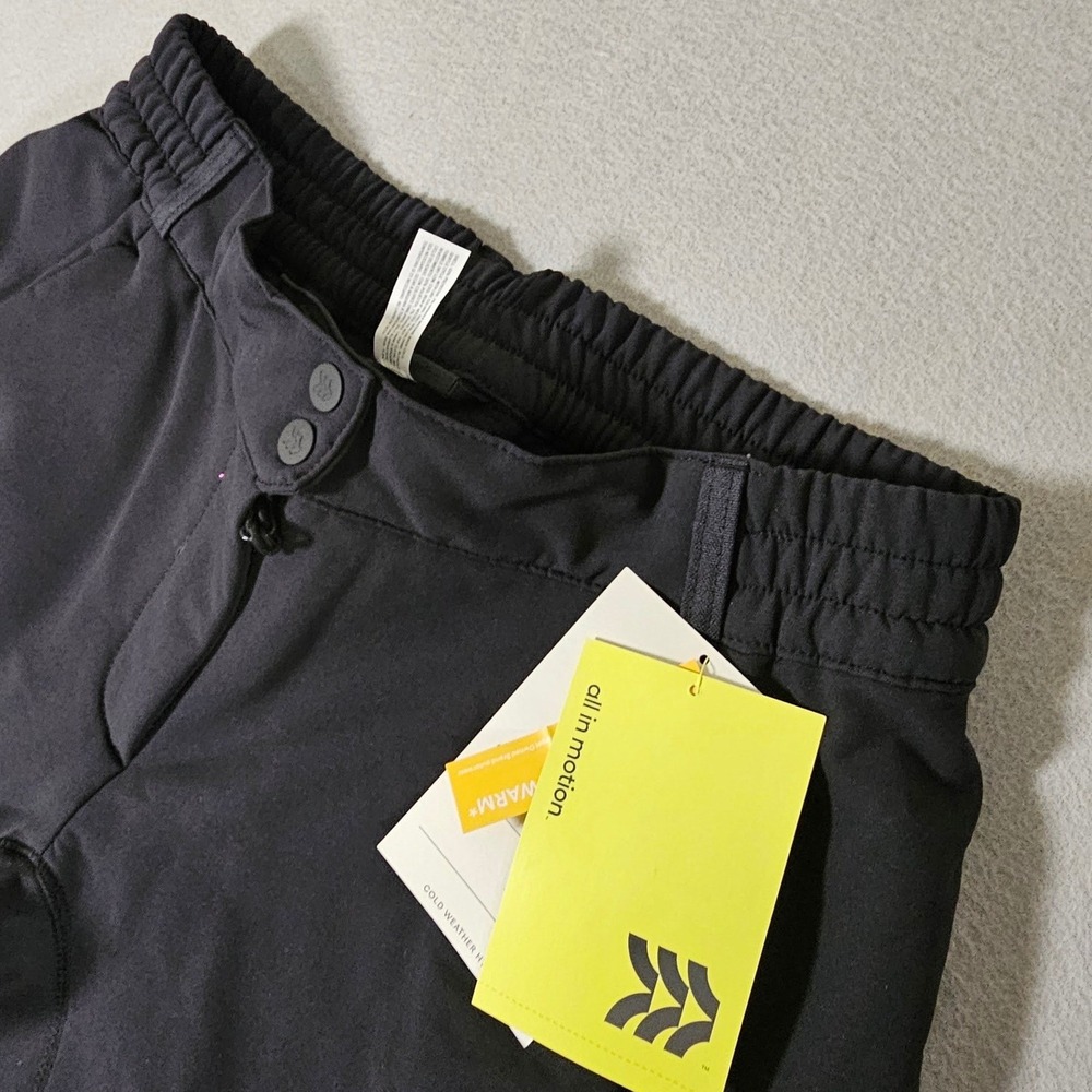 Medium All in Motion Women's Cold Weather Hybrid Pants Black NWT Water Repellent